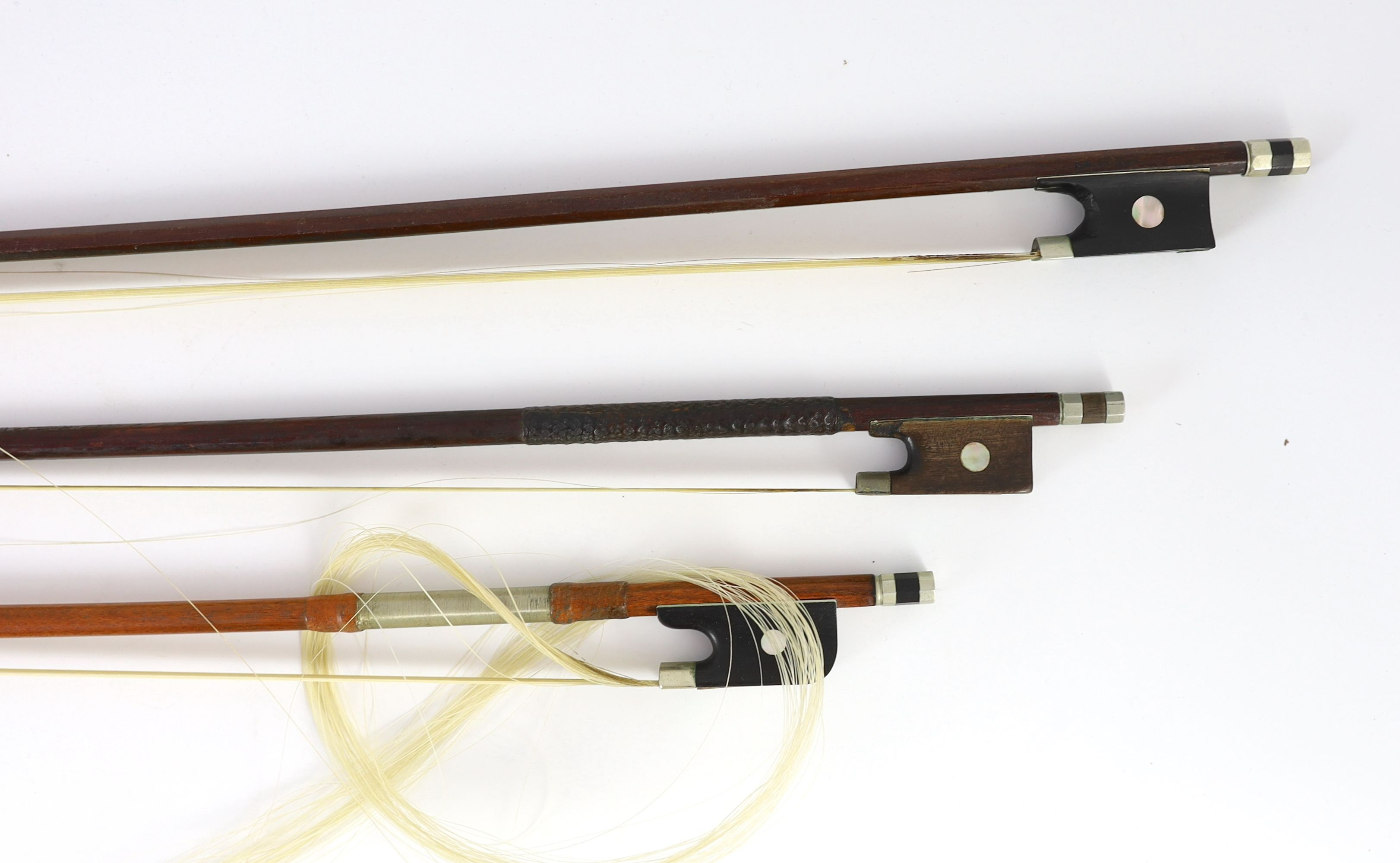 A Louis Lowendall Maggini violin, label inscribed and dated 1884, cased
